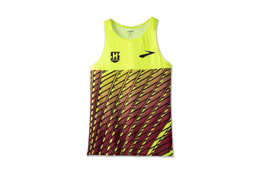 Brooks Men's Elite Singlet Tops Hansons Speed ( VTBCZ5980 )